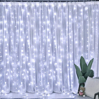 Guirnalda De Luces Led Para Cortinas, 3 X 3 M, 300 Luces Led Guirnalda De Luces Led Para Cortinas, 3 X 3 M, 300 Luces Led