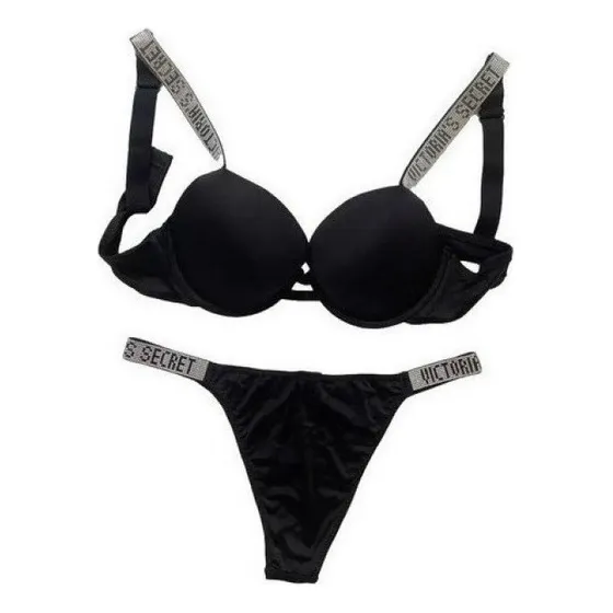 Conjunto De Lencería De Victoria's Secret Con Glaseado