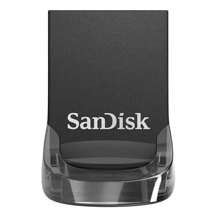 Pendrive Sandisk Ultra Fit De 128gb Usb 3.1 Negro