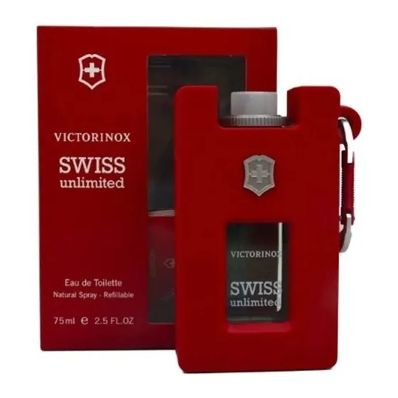 Perfume Victorinox Swiss Unlimited Rubber X 75 Ml.!