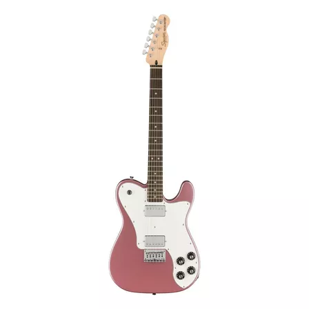 Guitarra eléctrica Squier by Fender Affinity Series Telecaster Deluxe de álamo burgundy mist brillante con diapasón de laurel indio