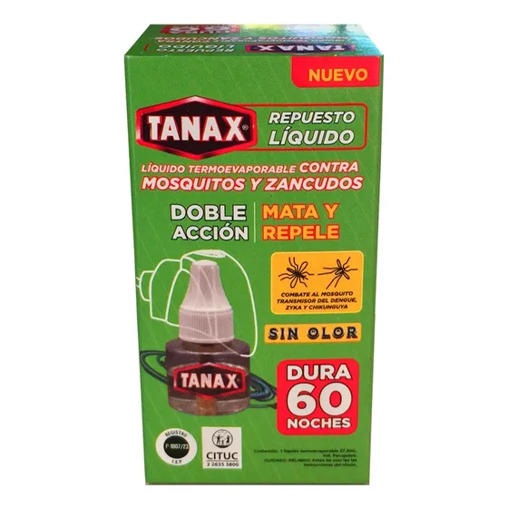 1x Tanax Eléctrico Repuesto Termovaporable Envío A Chile