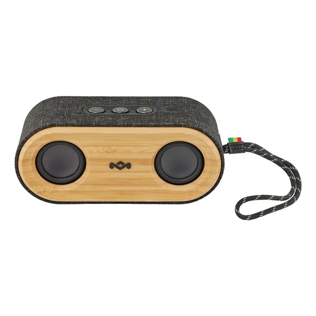 Parlante House of Marley Get Together EM-JA021-SB JA021SB portátil con bluetooth waterproof negro
