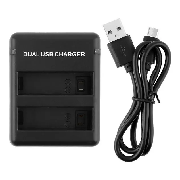 Cargador Dual Batería Compatible Gopro Hero 4