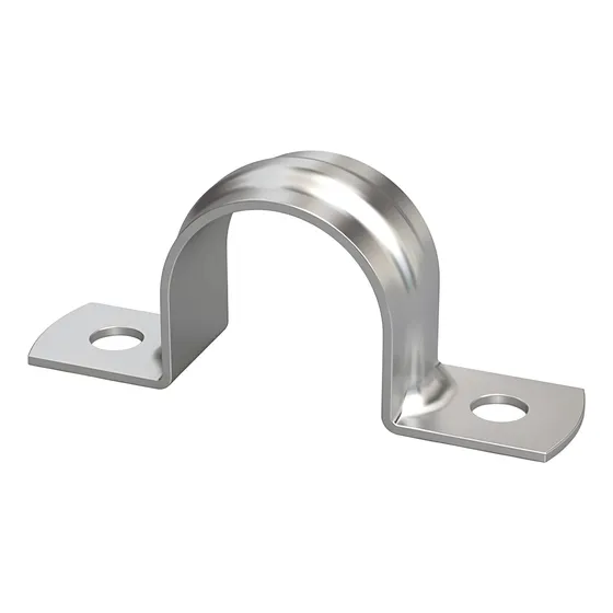 (pack 10) Abrazadera 40mm Omega Metálica Conduit/tubería