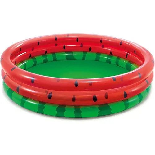 Pileta Inflable Redonda Intex Sandia 168cm X 38cm 581 Litros Color Sandía