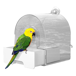 Baño De Aves Para Jaula - 9.45 Pulgadas De Bañera De Loro Baño De Aves Para Jaula - 9.45 Pulgadas De Bañera De Loro