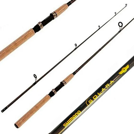 Caña De Pesca Shimano Solara 6,6 Pies 8-17lbs 2 Tramos