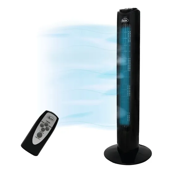 Ventilador De Torre Sky Care Adt01-33 83 Cm Silencioso Portátil Oscilante Con 3 Velocidades Y Control Remoto Ideal Para Hogar U Oficina