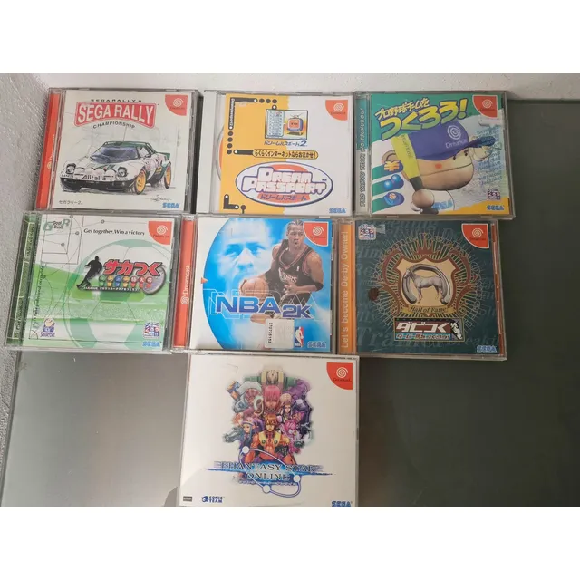 Mini Coleccion Juegos Originales Sega Dreamcast Japoneses