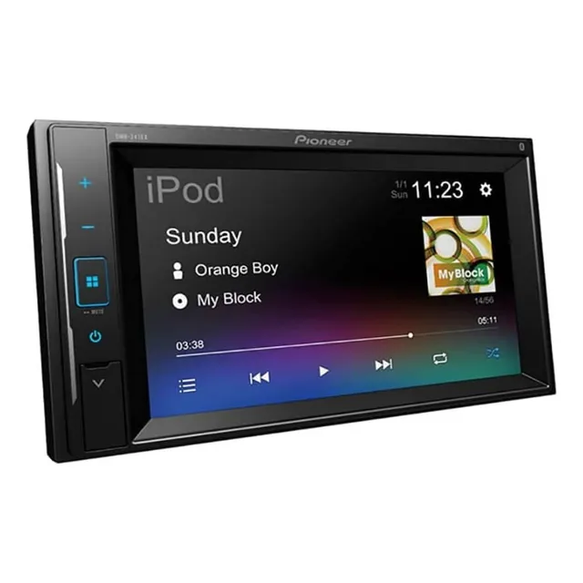 Pantalla Pioneer Dmh-241ex 2din Mirrorlink Bluetooth Usb Aux