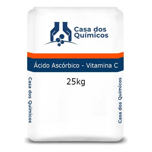 Vitamina C - Ácido Ascórbico 25 Kg 100% Puro
