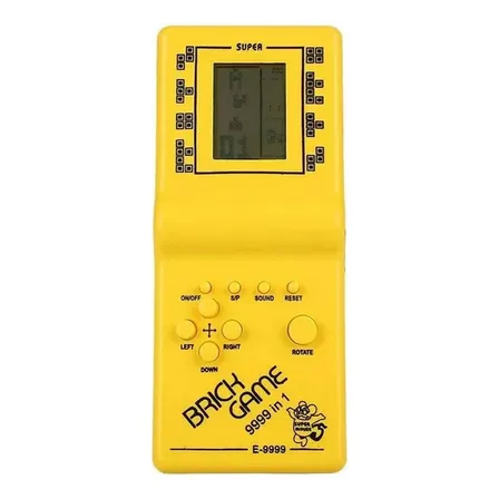 Brick Game Juegos Portátil Tetris 9999 En 1 A Pilas