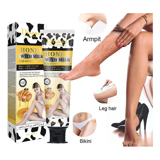 Crema Depiladora De Axilas Y Piernas De Miel