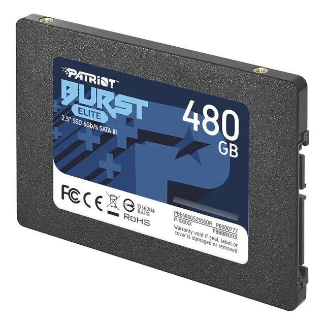 Disco Sólido 480gb Ssd Patriot Burst Elite 2.5