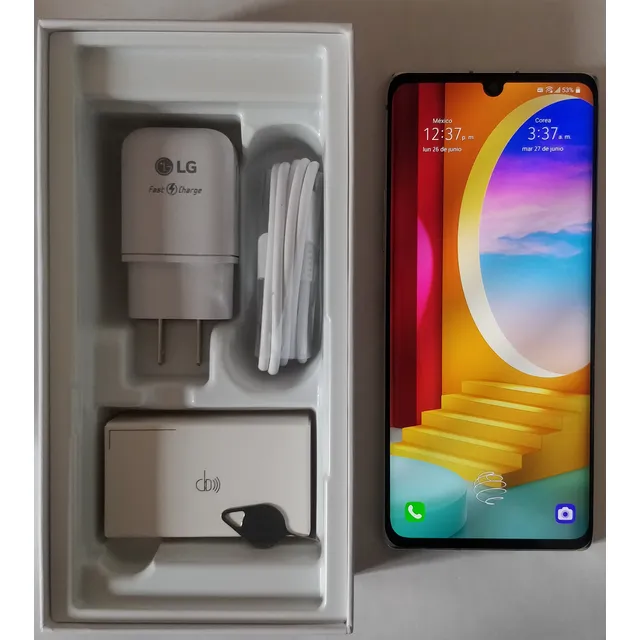 LG G9 Velvet 5g 128 Gb 8 Gb Ram Aurora White Android 13 Desbloqueado