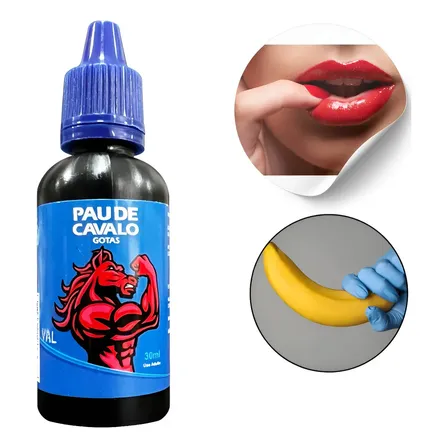 Pau De Cavalo Gotas Suplemento Vitaminas E Minerais Aromatizado 30ml