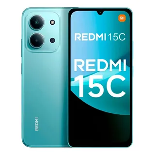 Câmera Xiaomi Redmi 15c 6.9 4g 256gb 4gb Ram Hyperos 50mpx - Verde Menta Verde-claro
