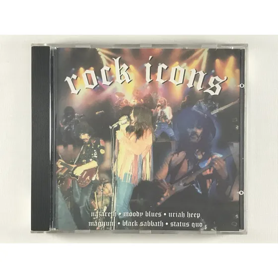 Cd Rock Ícons Nazareh Moody Blues Coletânea  - E9