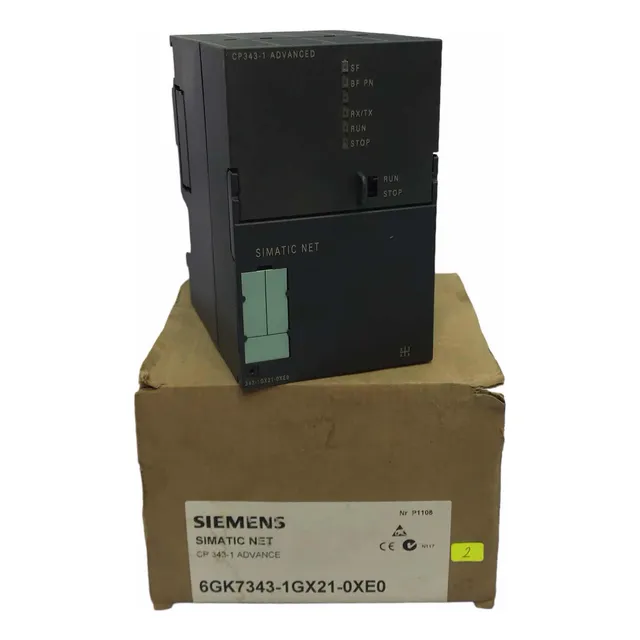 Siemens S7 6gk7343-1gx21-0xe0 Modulo Ethernet 2