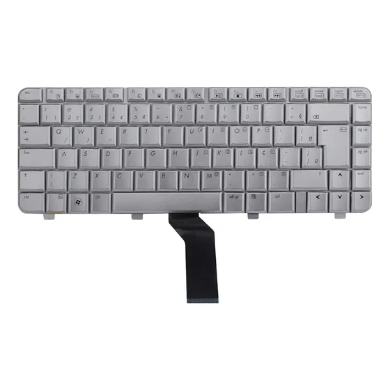 Teclado Para Notebook Hp Pavilion Dv42114br Prata Uk Style