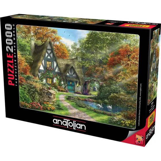 Anatolian, Rompecabezas El Otoño Cottage, 2000 Piezas