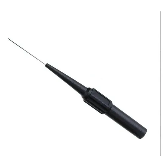 Sonda Punta  Prueba Perforadora Cable Automotriz Aguja Negro