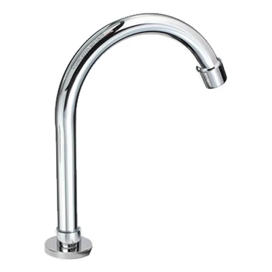 Torneira P/ Pedal Inox304 Bica Móvel Média Lavatório 