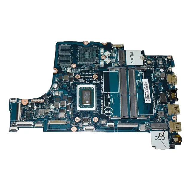 Gwd64 Gd153 Motherboard Dell Inspiron 15 3505 Amd R5-3500u