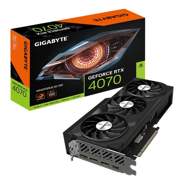 Gigabyte Geforce Rtx 4070 Oc 12gb Gddr6x 192 Bits