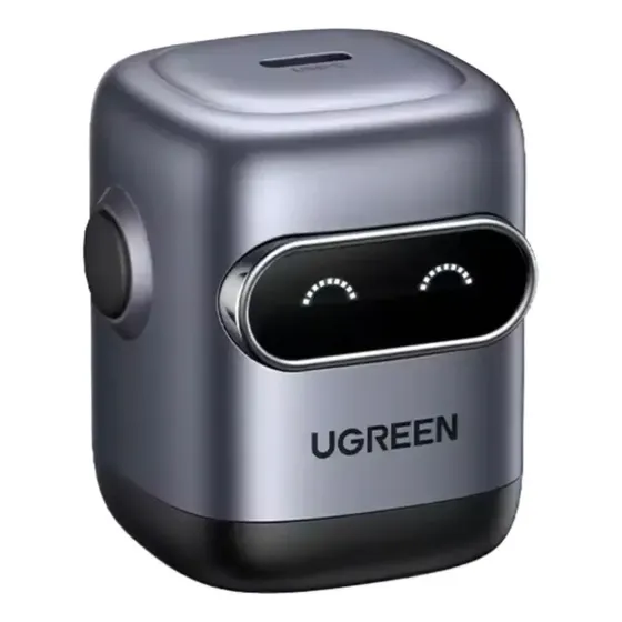 Cargador Rápido Ugreen Robot 2ª Generación Usb-c 30w Gan Color Negro | Cuotas sin interés