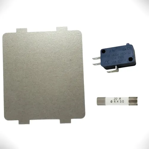 Kit 5 Placas Mica Compatível Micro-ondas Electrolux MEF28 MB38X