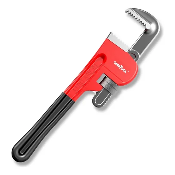 Chave Grifo 18 Pol Hidráulica Mecânica Nodular Hrc56±2 Cor Vermelho