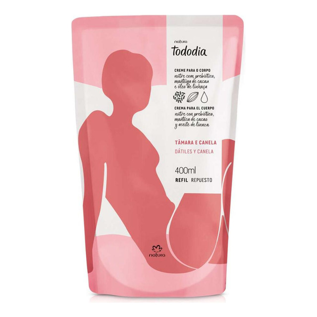 Refil Creme Des. Nutritivo Tododia Tâmara E Canela 400ml Refil Creme Des. Nutritivo Tododia Tâmara E Canela 400ml