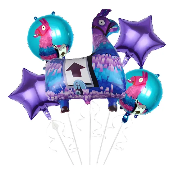 Set Globos Metalizados Varios Diseños Cumpleaños