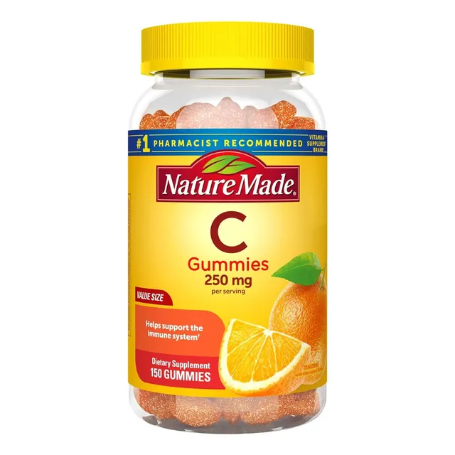 Vitamina C 250 Mg Nature Made 150 Gomitas