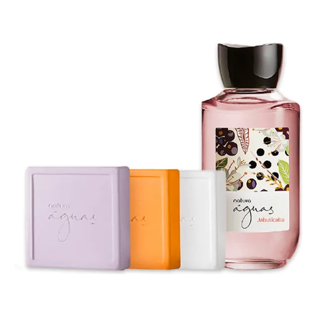 Aguas Jabuticaba Colonia De Mujer 150ml Con Jabones En Barra