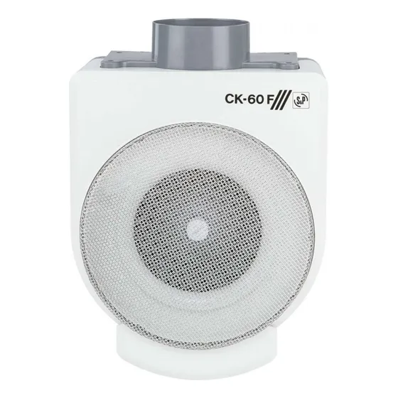 Extractor De Aire Cocina Soler & Palau Ck- 60f Color Blanco
