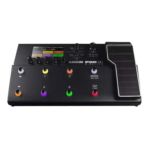 Pedaleira Multi-Efeitos Line 6 POD Go Wireless Digital com