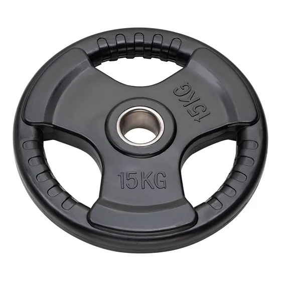 Disco 15kg Bumper Olimpico Encauchetado Profesional