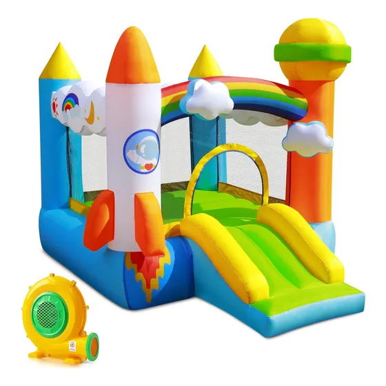 Casa De Rebote Inflable Lzlxxxlzl Bouncer Con Soplador De Y