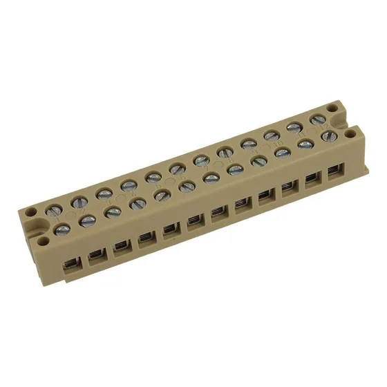 Paquete 5 Pzas Bloque De Distribucion Weidmuller 02412600000