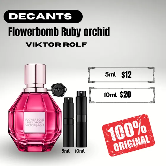 Muestra De Perfume O Decant Flowerbomb Ruby Orchid