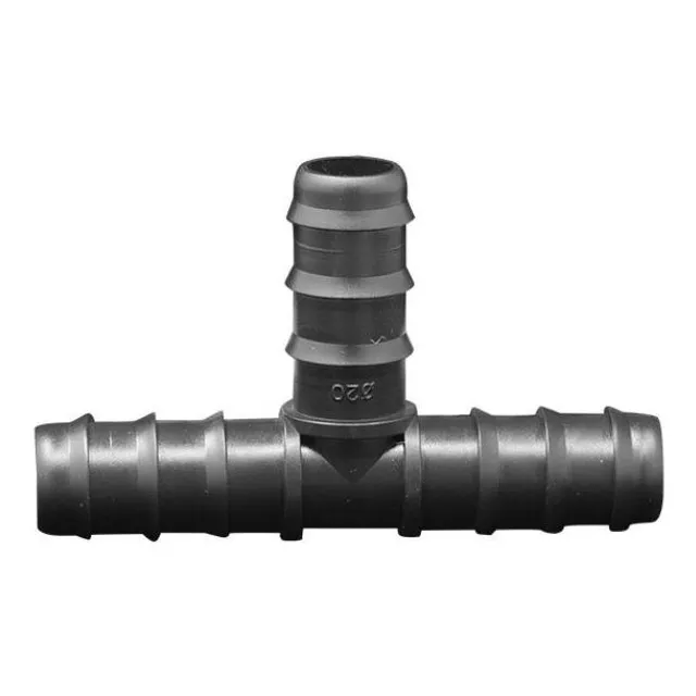 Tee Conector 20mm Chd Paquete 100 Pzas - Riego Goteo