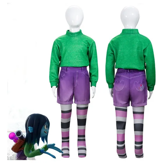 C Disfraz De Ruby Gillman Cosplay Infantil Ropa De Rol De