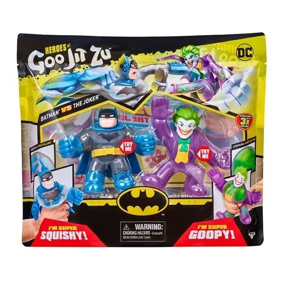 Muñecos Goo Jit Z Batman Vs Joker  Dc