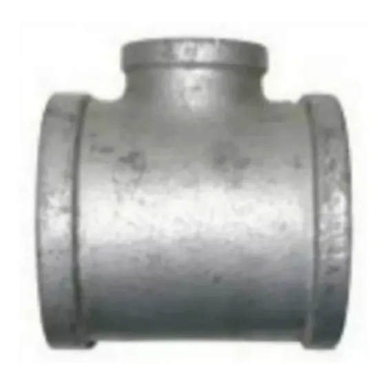 Tee 2x1 Reducida Galvanizada Reductora Caracas. 