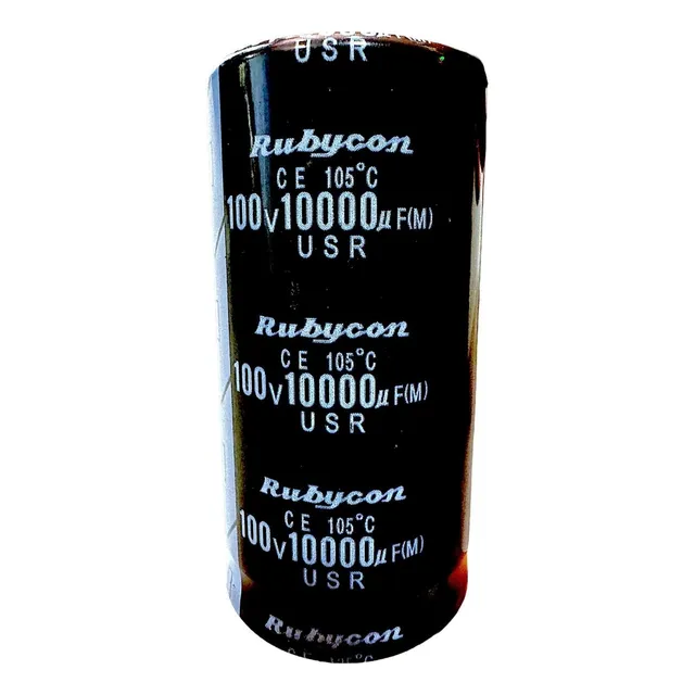 Condensador Filtro Electrolítico Rubycon De 10000uf 100v