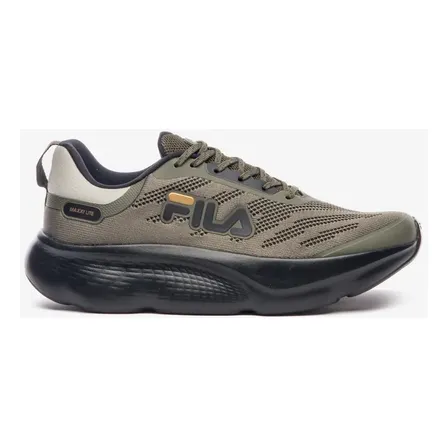 Tênis Esportivo Masculino Maxxi Lite Fila Oliva/preto/dourado Lisa 43 Br