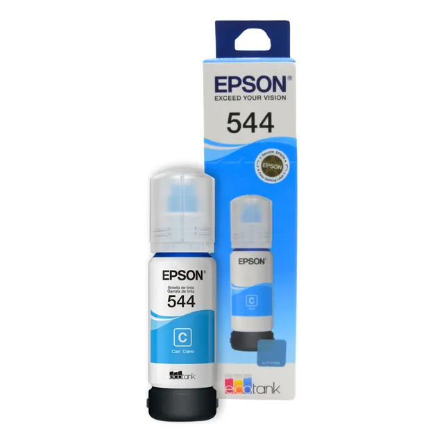 Tinta Para Impresora Epson 544 Cian T544220